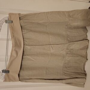 Old Navy Cream 2x Plus Size Skirt